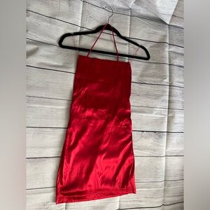 Fashinova Cute❤️Satin Mini Dress. Like NEW!Worn once for my birthday.